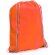 Spook mochila saco con cuerdas economica naranja