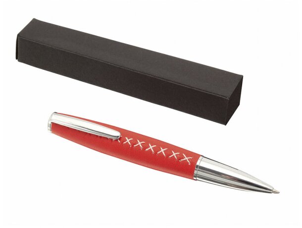 Bolígrafo Cosmos elegante de polipiel con clip barato