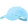 Gorra publicitaria 100% algodón de 5 paneles Sport Azul pastel