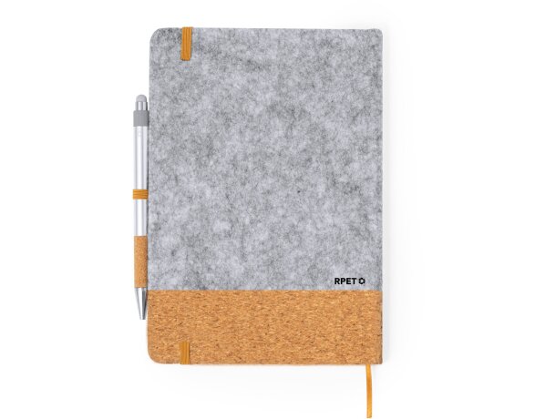 Set de bloc de notas y bolígrafo eco Webermax detalle 4