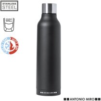 Termo acero negro satinado doble pared Thomson