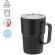 Taza térmica publicitaria Finbar acero reciclado 400ml biselada mate