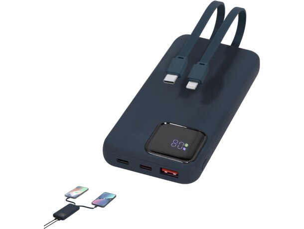 Power bank Fatuox 10000 mAh en ABS reciclado con carga rápida detalle 1