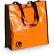 Bolsa Recycle biodegradable personalizada naranja