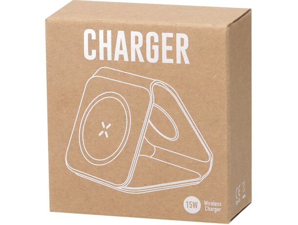 Cargador inalámbrico magnético Tardim 15W multidispositivo detalle 6