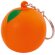 Llavero antiestrés con formas de fruta Naranja