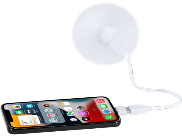 Ventilador USB tipo C Winsord flexible para dispositivos detalle 3