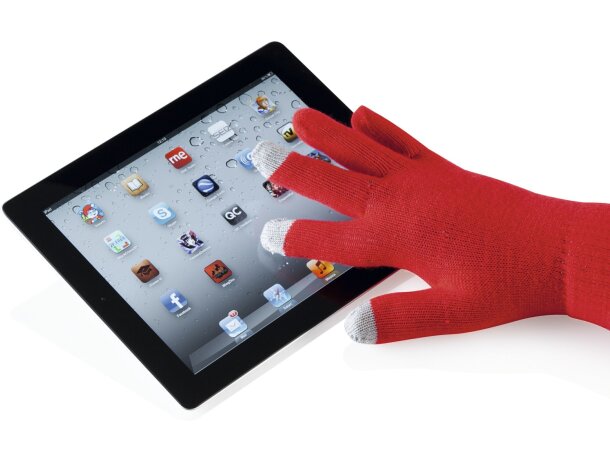 Guantes para adultos con dedos táctiles personalizado