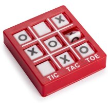 Juego 3 en raya personalizado rojo Juego 3 en raya personalizado rojo