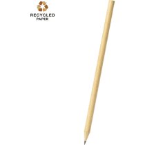 Lápices ecológicos promocionales Dengal en papel reciclado kraft