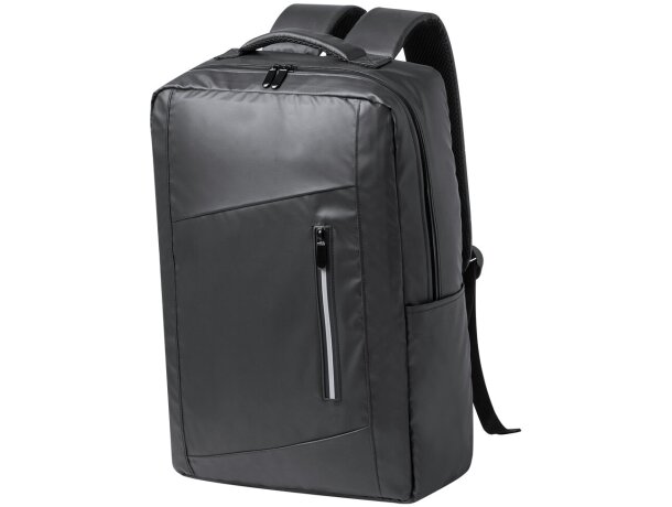 Mochila Nexera polipiel negra acolchada portátil 15 pulgadas detalle 1