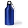 Botella Seirex de aluminio reciclado 400 ml acabado mate Azul