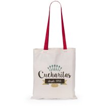 Bolsa Fuzox publicitarias algodón natural con asas colores 105g