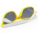 Gafas de sol economico bicolor personalizada amarilla