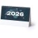 Calendario de sobremesa tipo piramide 2026 detalle 3