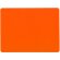 Salvamantel individual de fieltro naranja personalizada