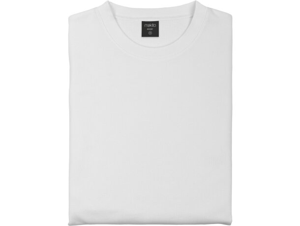 Sudadera de niño técnica blanca barata