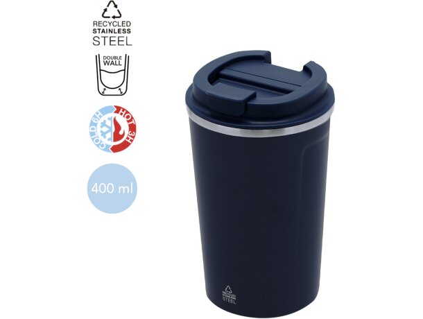 Vaso térmico Karnix acero inoxidable reciclado 400ml detalle 1