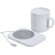 Calentador de tazas con cargador inalámbrico 15W Wasoox Blanco