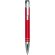 Bolígrafo Fokus con carga jumbo grabado rojo