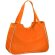 Maxi bolsa de playa con neceser barata naranja