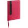 Libreta con tapas de polipiel y 80 hojas roja