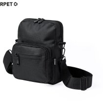 Personalizar bandolera RPET triple cremallera Lixia