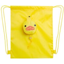 Mochila infantil plegable blanca personalizada Mochila infantil plegable blanca personalizada