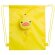 Mochila infantil plegable Amarillo