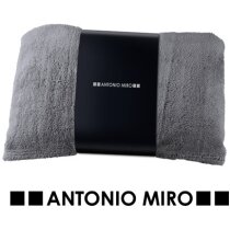 Manta publicitaria antipilling Kira polar gris