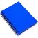 libreta con tapas de carton reciclado personalizada emerot azul