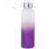 Botellas de agua de cristal personalizadas hielo degradado 500ml Nortalik Fucsia