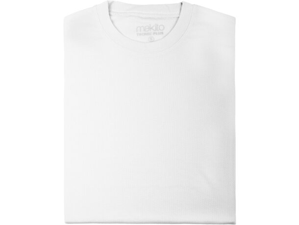 Camiseta de mujer técnica blanca