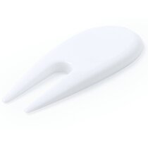 Divot blanco para golf personalizado blanco