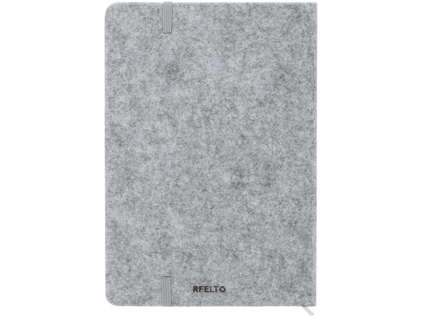 Bloc notas Driscol con portada fieltro RPET y corcho natural detalle 7