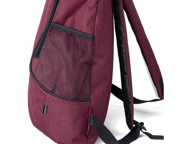 Mochilas infantiles en poliéster con bolsillo frontal rPET Sergli detalle 4