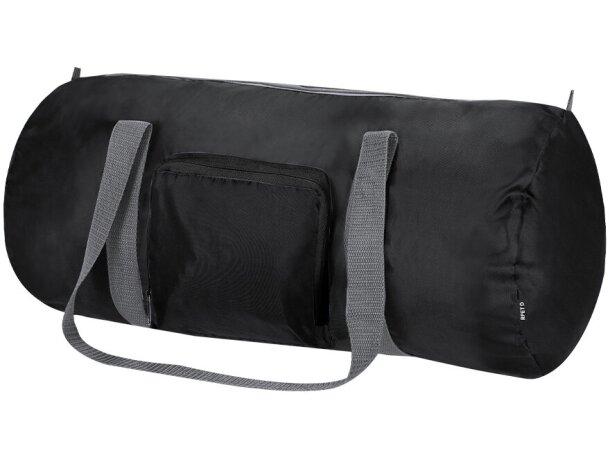 Bolso plegable Pesk de poliéster RPET reciclado con mosquetón detalle 3