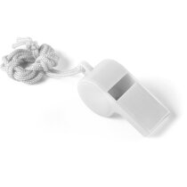 Silbato de colores personalizado blanco