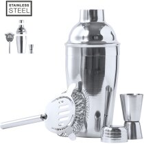 Set cóctel Wendol acero cromado con colador medidor