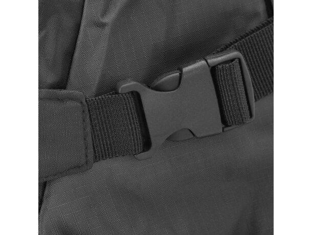 Mochila Zaroc nylon reciclado 210D ripstop con bolsillos detalle 6