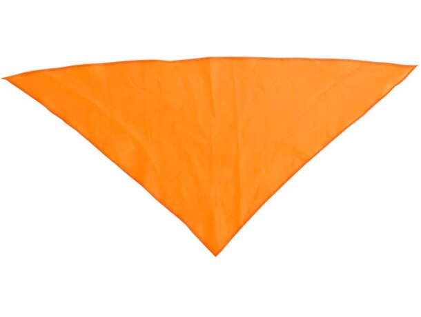 Pañoleta para fiesta personalizada naranja