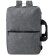 Mochila para portátil original rPET 600D para cintas acolchadas Makarzur Gris