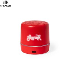 Altavoz personalizado con logo iluminado Kucher