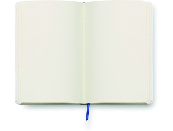 Bloc Yakis de notas con tapas blancas personalizado azul