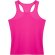 Camiseta técnica sin mangas unisex 135 gr fucsia fluorescente barata