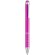 Bolígrafo puntero con aro decorativo fucsia