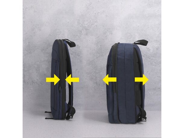 Mochila viaje Skrapex expandible con bolsillo acolchado portátil detalle 6