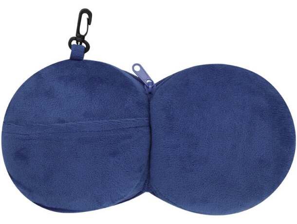 Almohadilla viaje Pansir con antifaz y reposacabezas plegable detalle 5