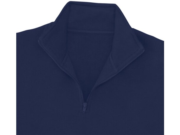 Sudadera adulto Galaxy con media cremallera y felpa perchada detalle 6