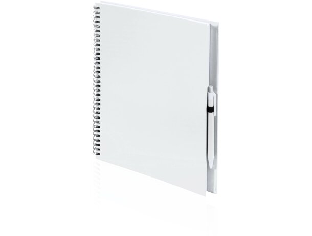 Libreta Tecnar ecológica con 80 hojas personalizado blanco